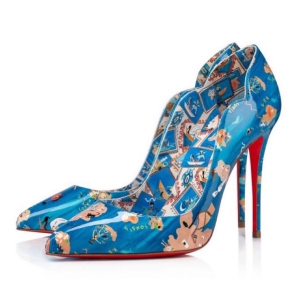 Christian Louboutin NEW Hot chick Odissey heels RETAIL 995 - Picture 1 of 8